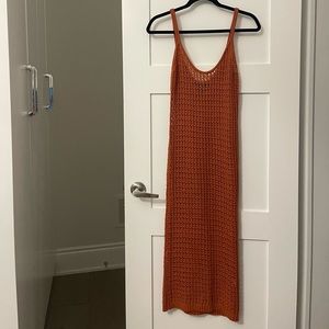 ***SOLD***Knit Coverup Dress 🍊